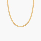 HERRINGBONE NECKLACE GOLD