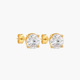 JULIETTE ROUND STUDS GOLD