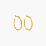 NAOMI HOOPS GOLD