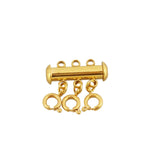 LAYERED NECKLACE SEPARATOR GOLD