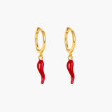 CORNICELLO EARRINGS GOLD