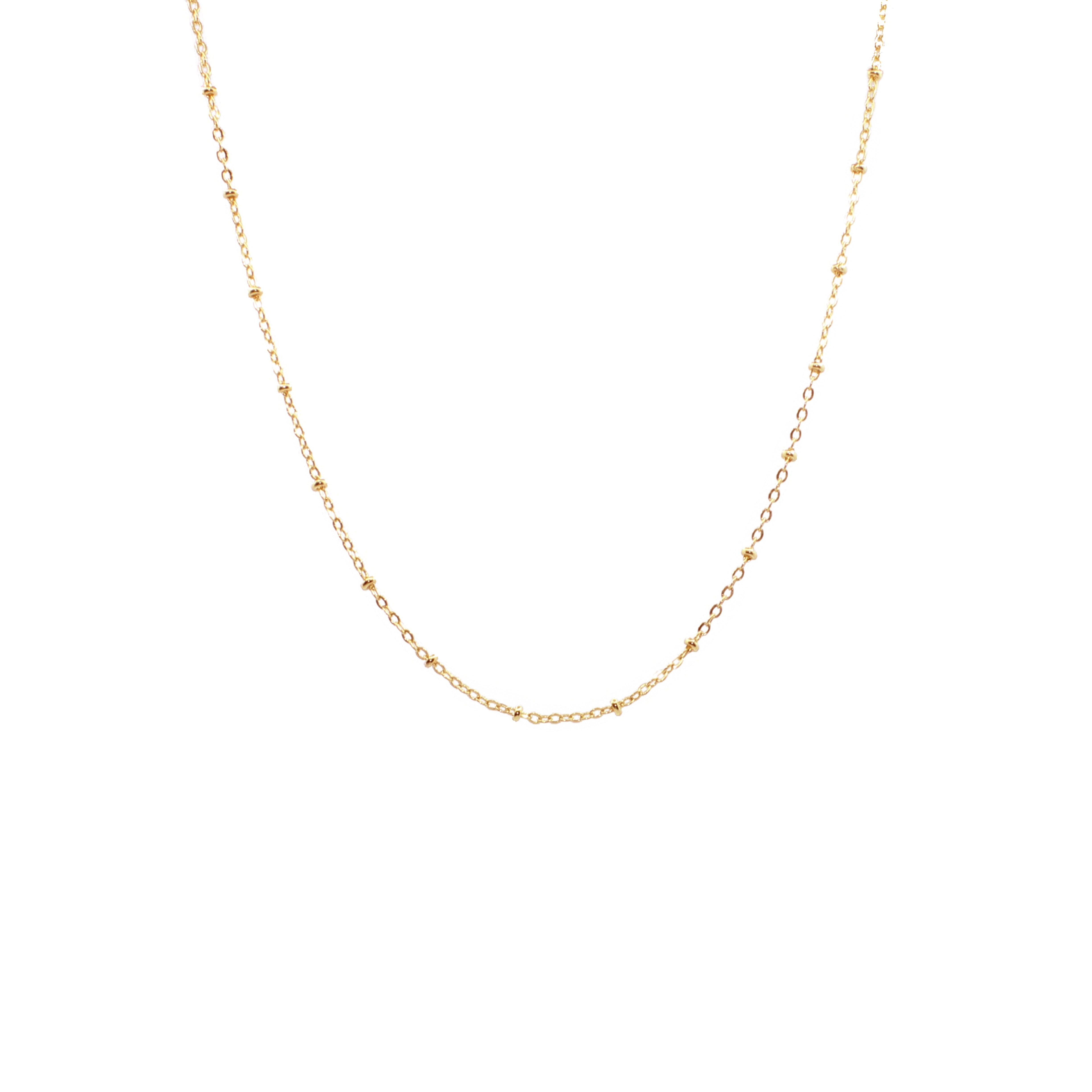 SATELLITE NECKLACE GOLD - Aglaea Jewellery