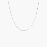 SATELLITE NECKLACE SILVER