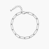 CHAIN LINK BRACELET SILVER