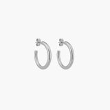 ZADIE HOOPS SILVER