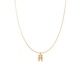 MINI SNAKE STAR SIGN NECKLACE