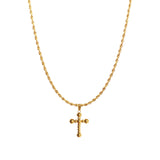 GABRIELLA CROSS NECKLACE