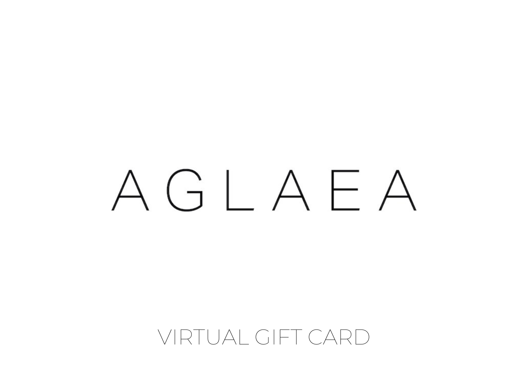 VIRTUAL GIFT CARD - Aglaea Jewellery