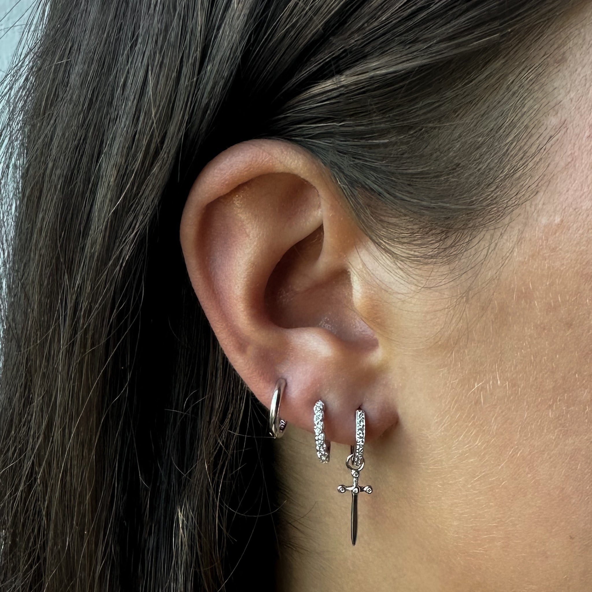 ESSENTIAL HOOPS SILVER - Aglaea Jewellery